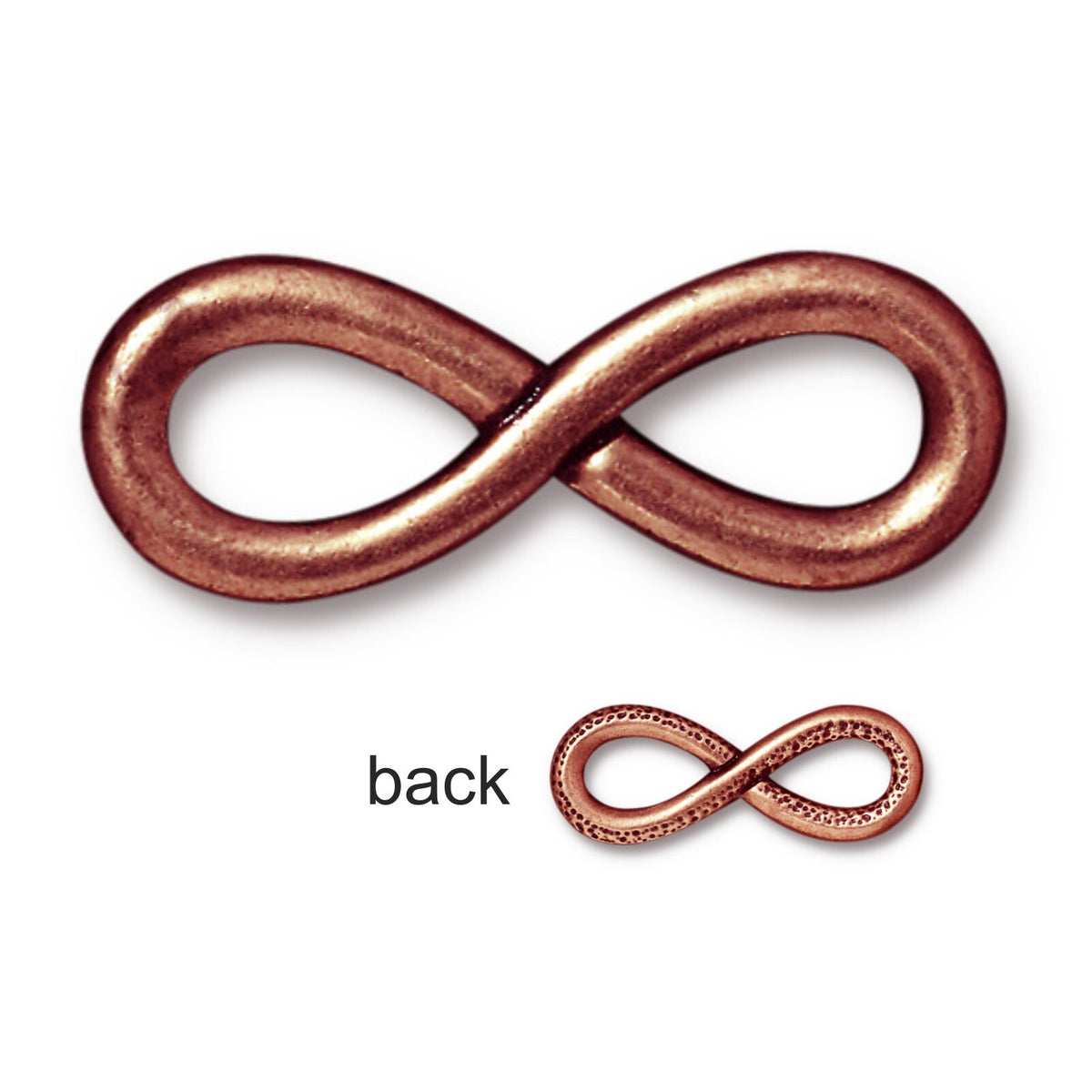 TierraCast Infinity Link, Antique Copper