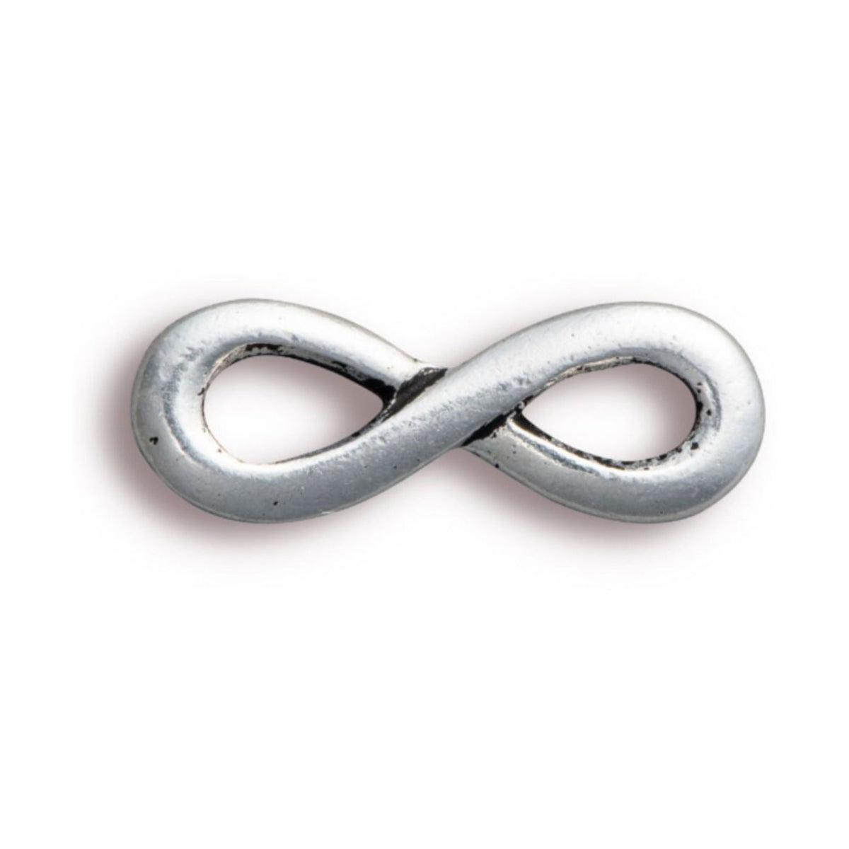 TierraCast Small Infinity Link, Antique Silver