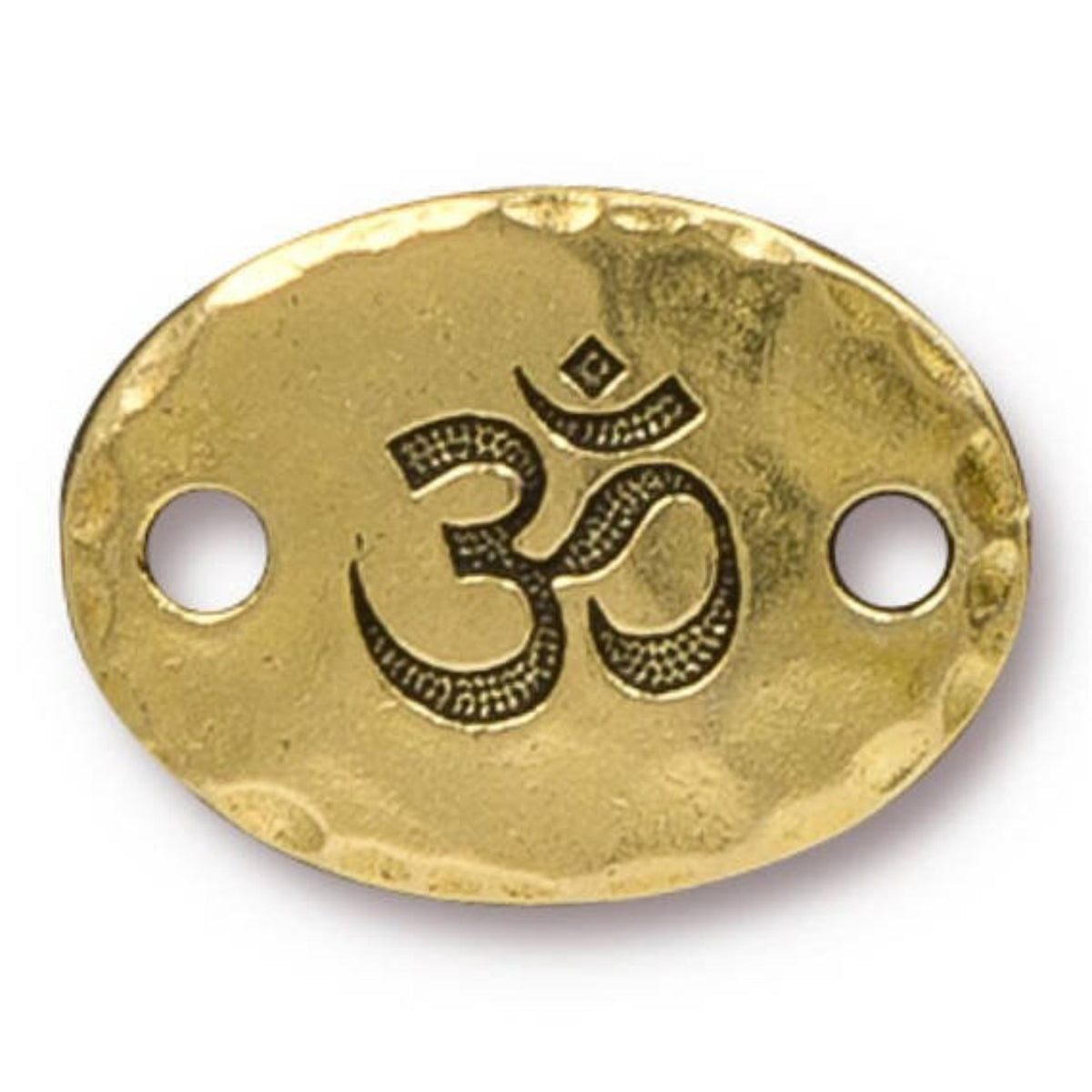 TierraCast Om Link, Antique Gold