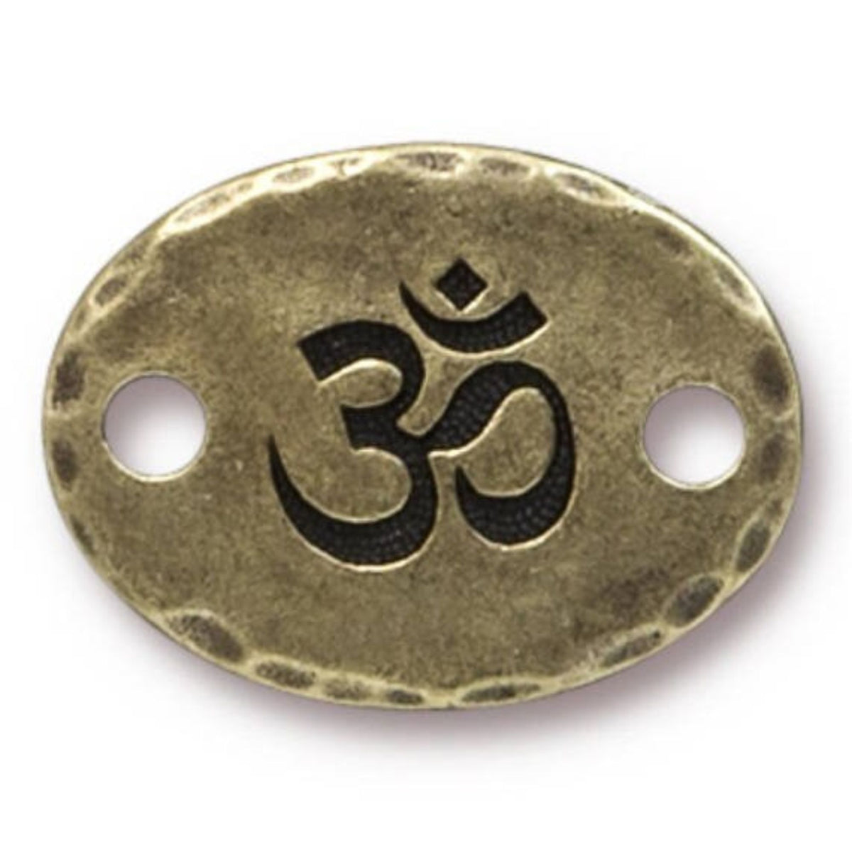 TierraCast Om Link, Brass Ox