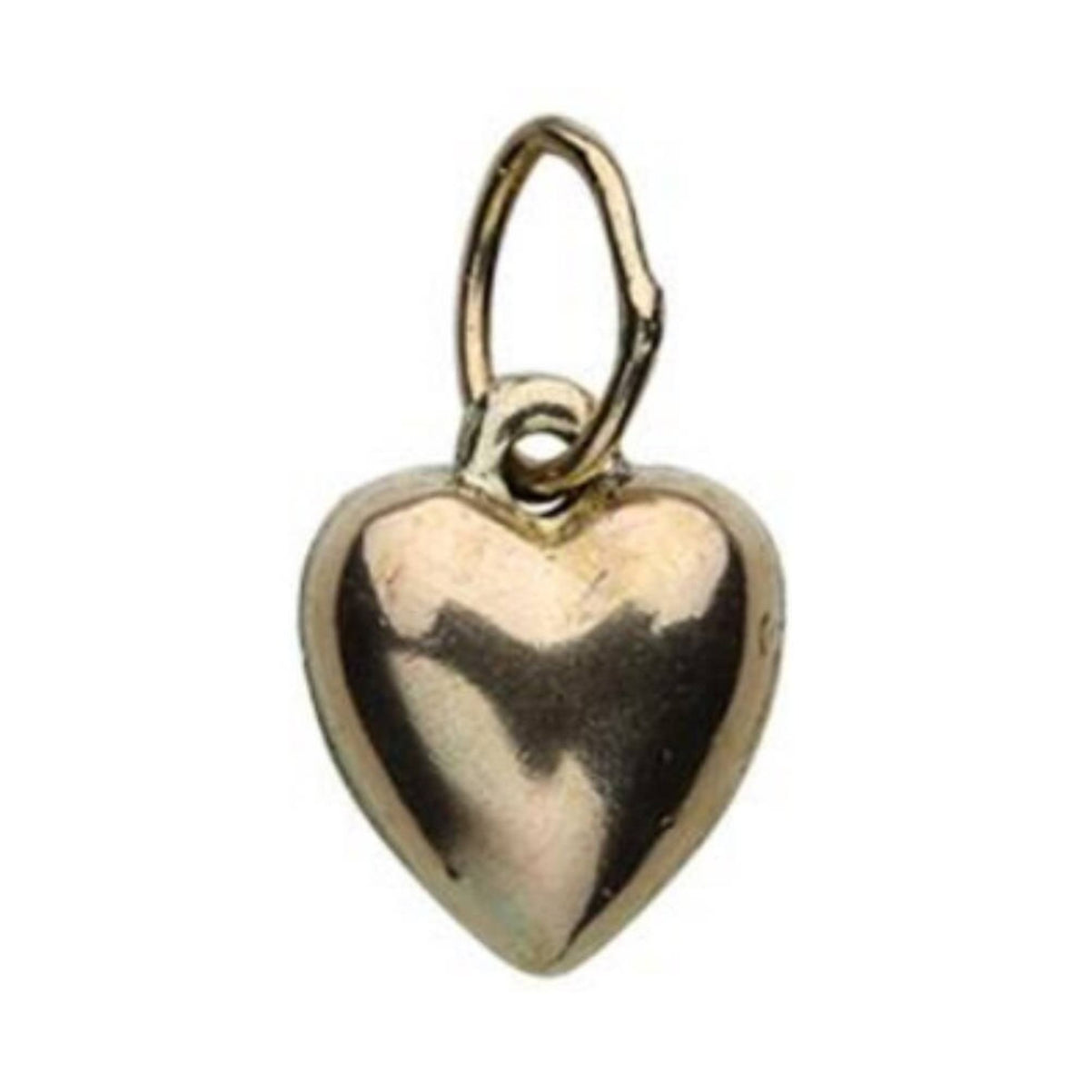 14Kt Gold-filled Puffy Heart Charm