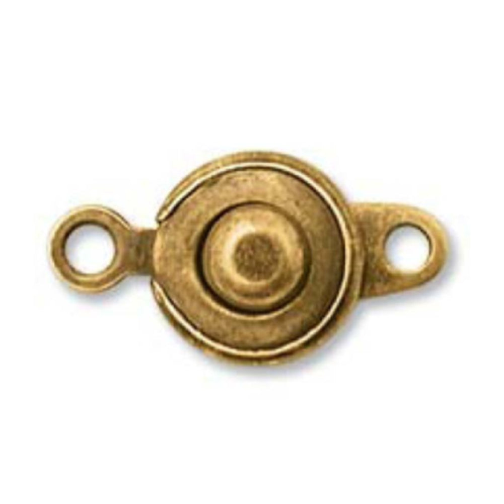 8mm Ball and Socket Clasp, Brass