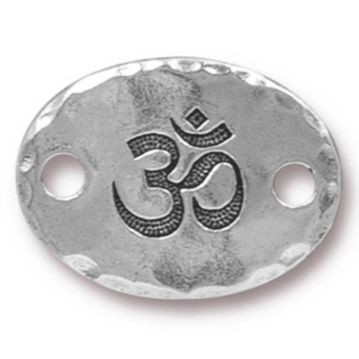 TierraCast Om Link, Antique Silver