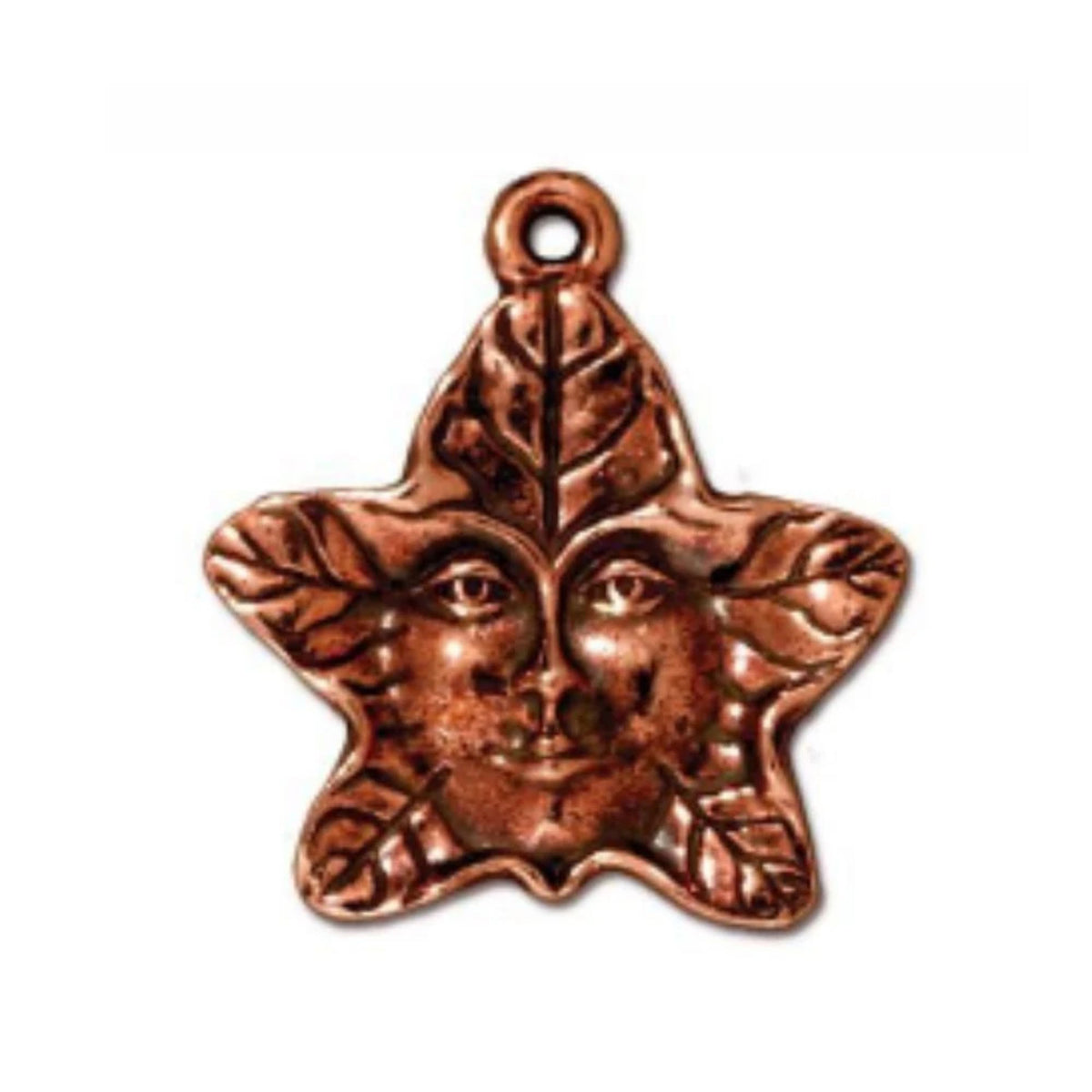 TierraCast Spirit Tree Charm, Antique Copper