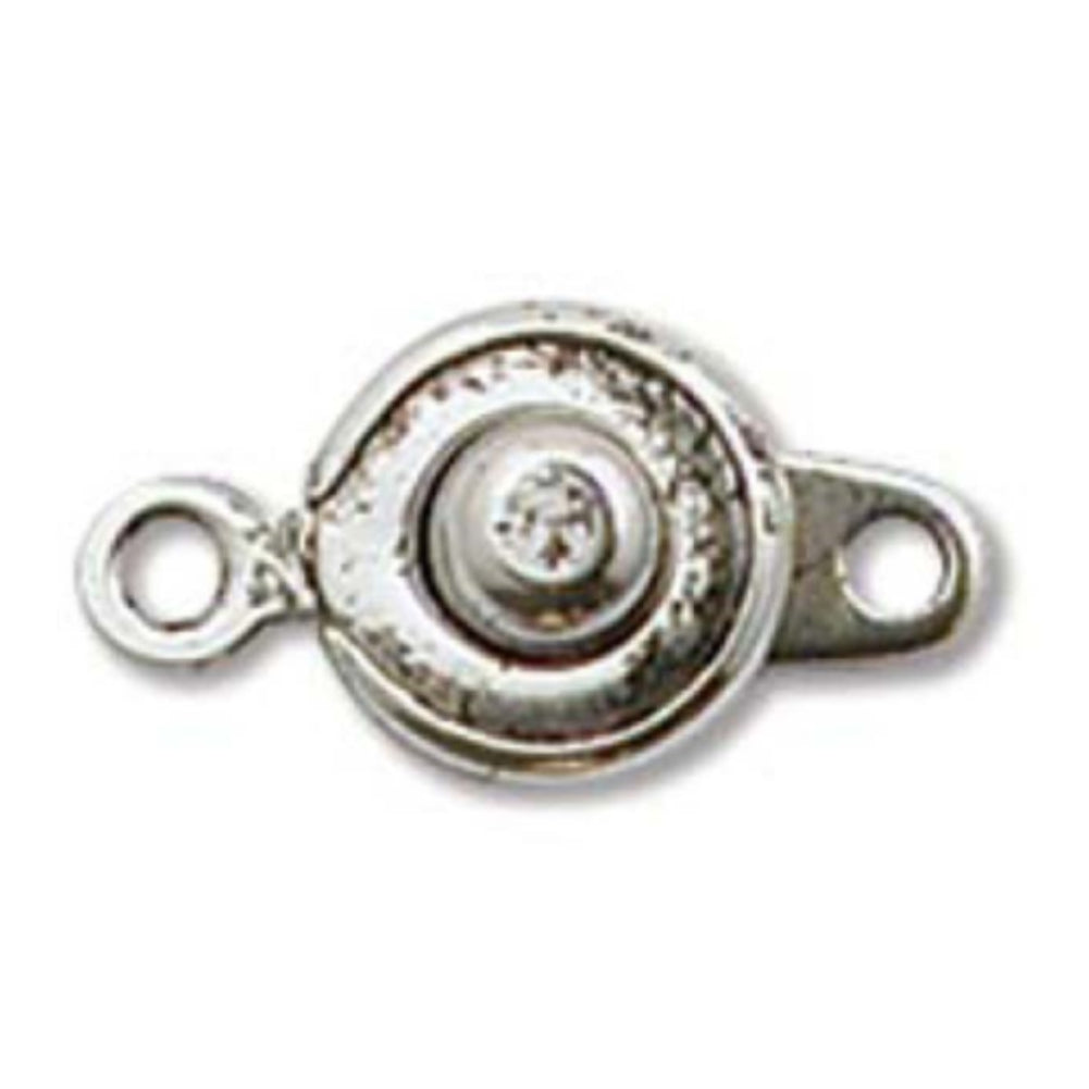 8mm Ball and Socket Clasp, Pewter