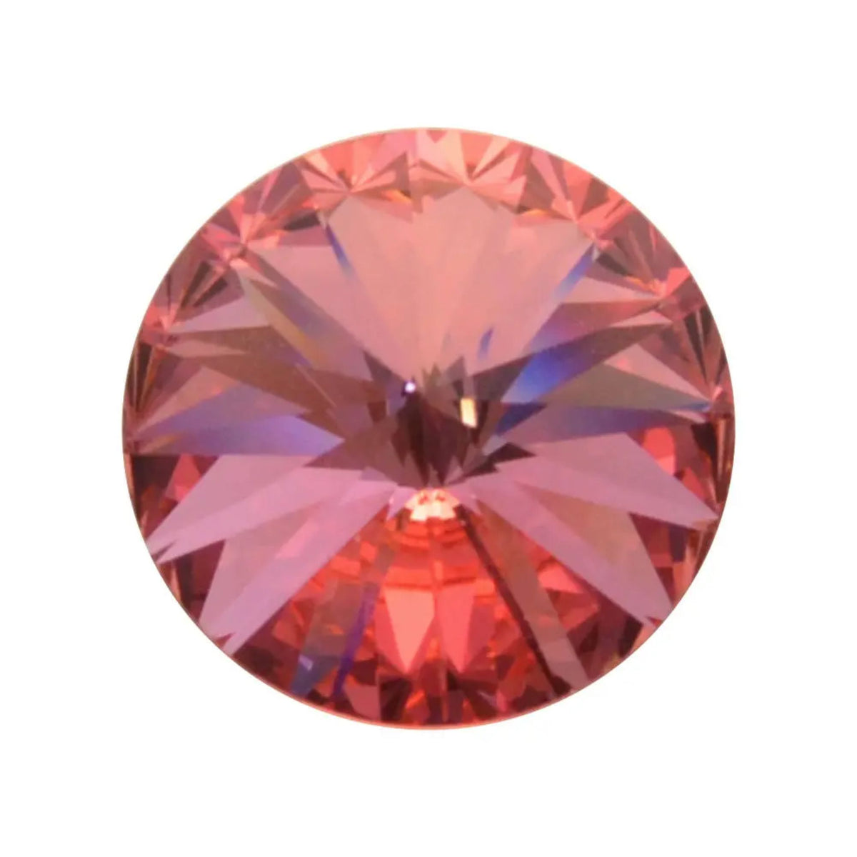 12mm Rose Crystal Rivoli