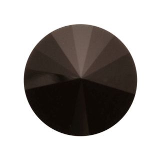 14mm Jet Crystal Rivoli