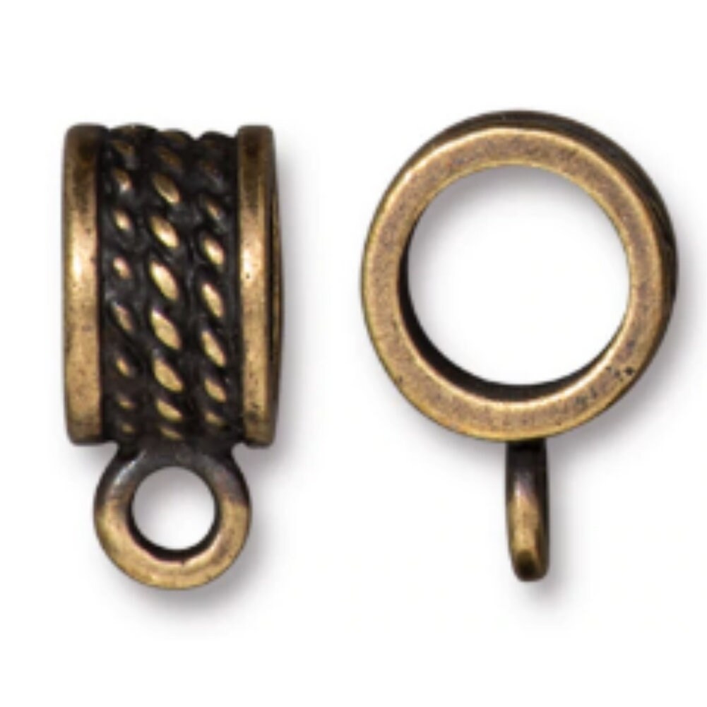 TierraCast Rope Bail, Brass Ox