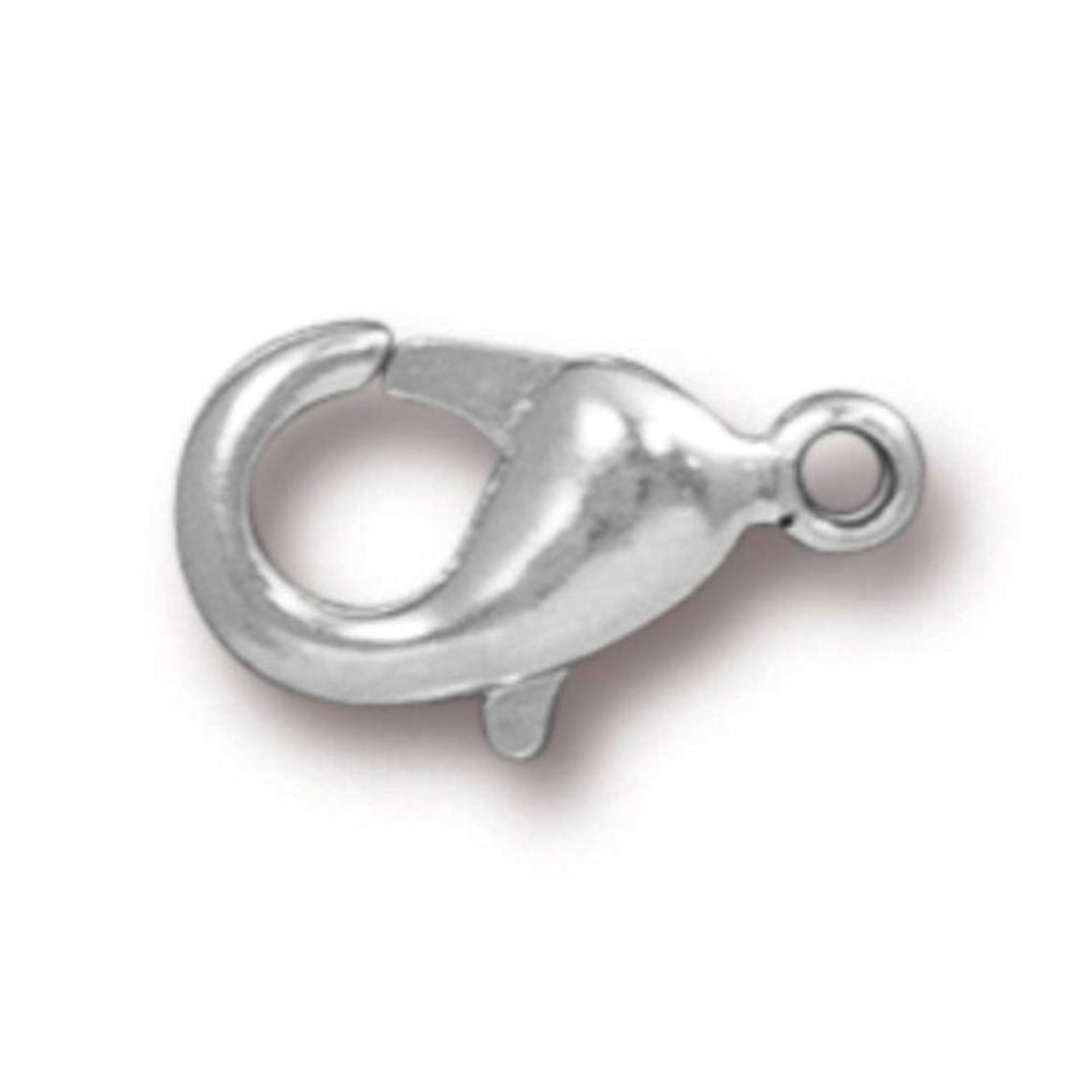 Nickel Plated Lobster Clasp, 12x6.5mm (12/pkg.)