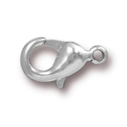 Nickel Plated Lobster Clasp, 12x6.5mm (12/pkg.)