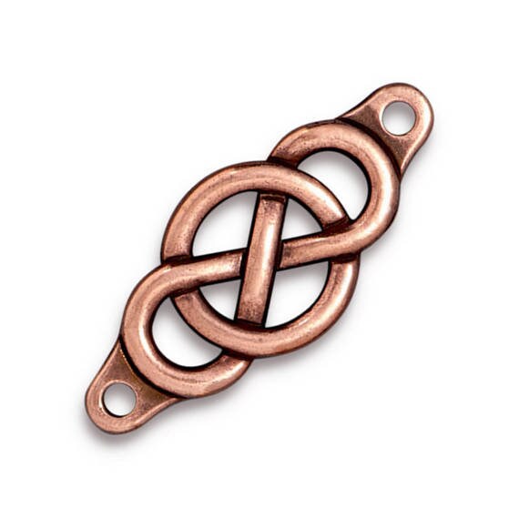 TierraCast Infinity Centerpiece Link, Antique Copper