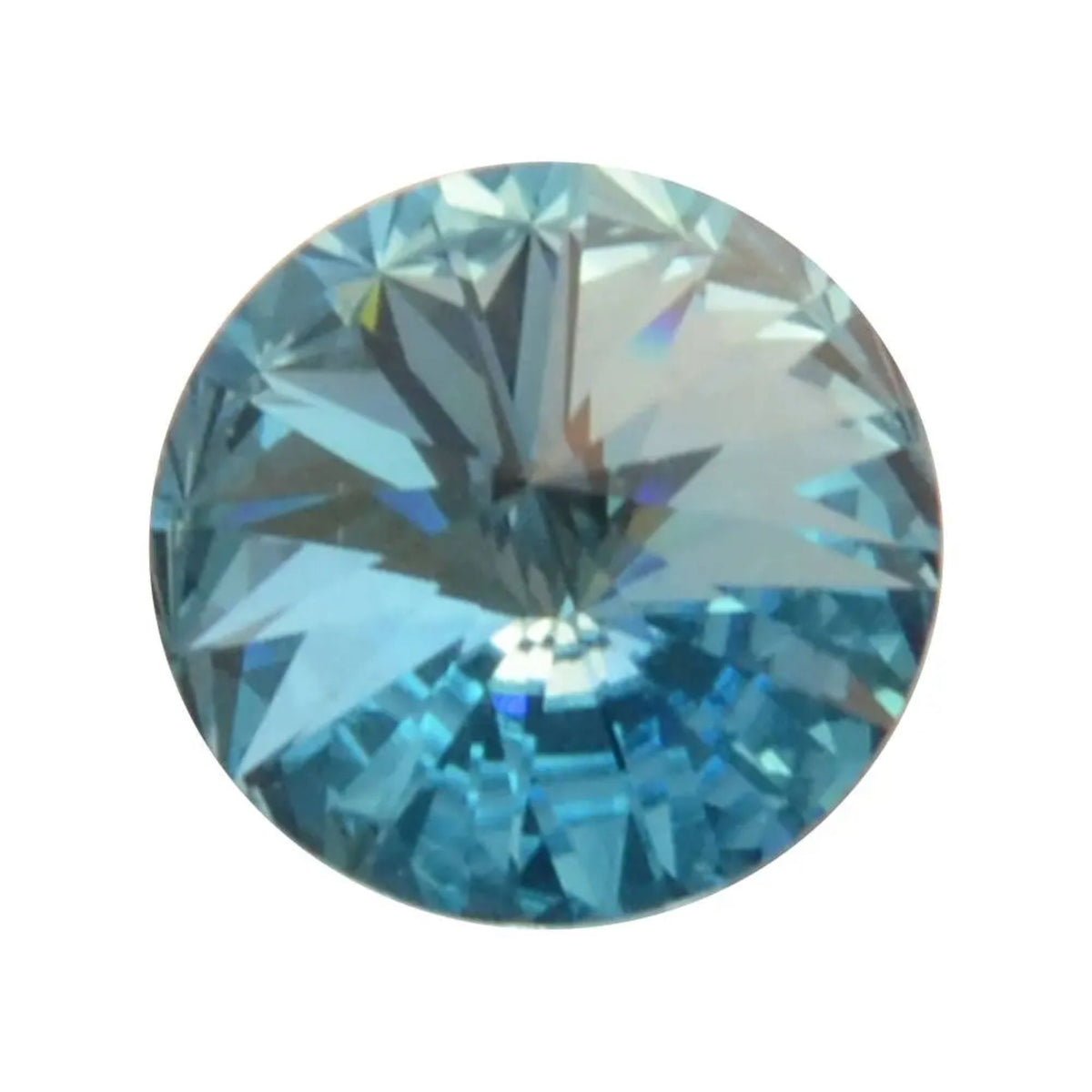 Aquamarine 12mm Crystal Rivoli
