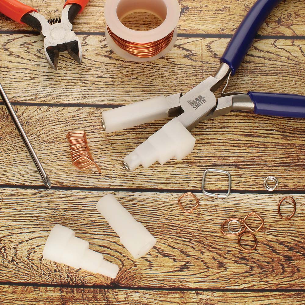 BeadSmith Double Nylon Jaw Flatnose Pliers