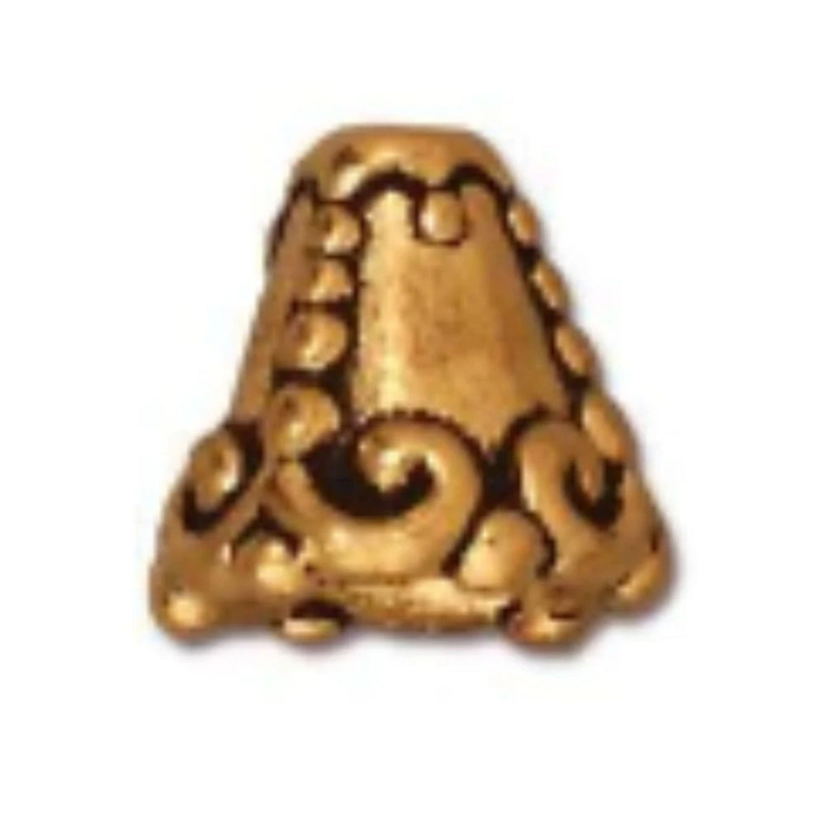TierraCast Heirloom Cone, Antique Gold