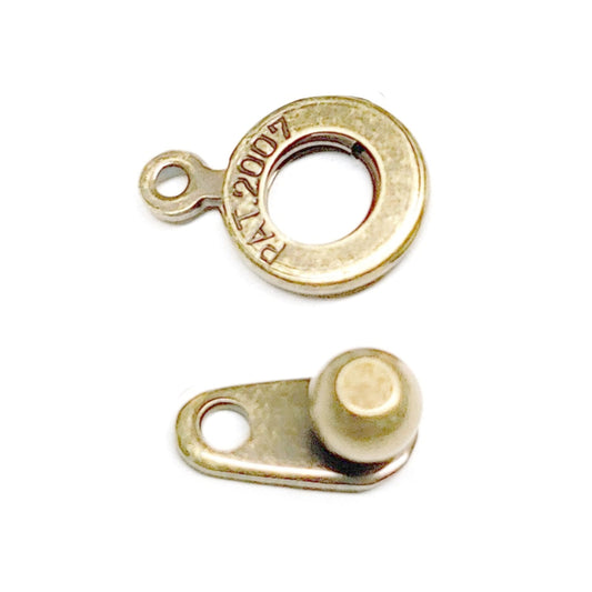8mm Ball and Socket Clasp, Gold