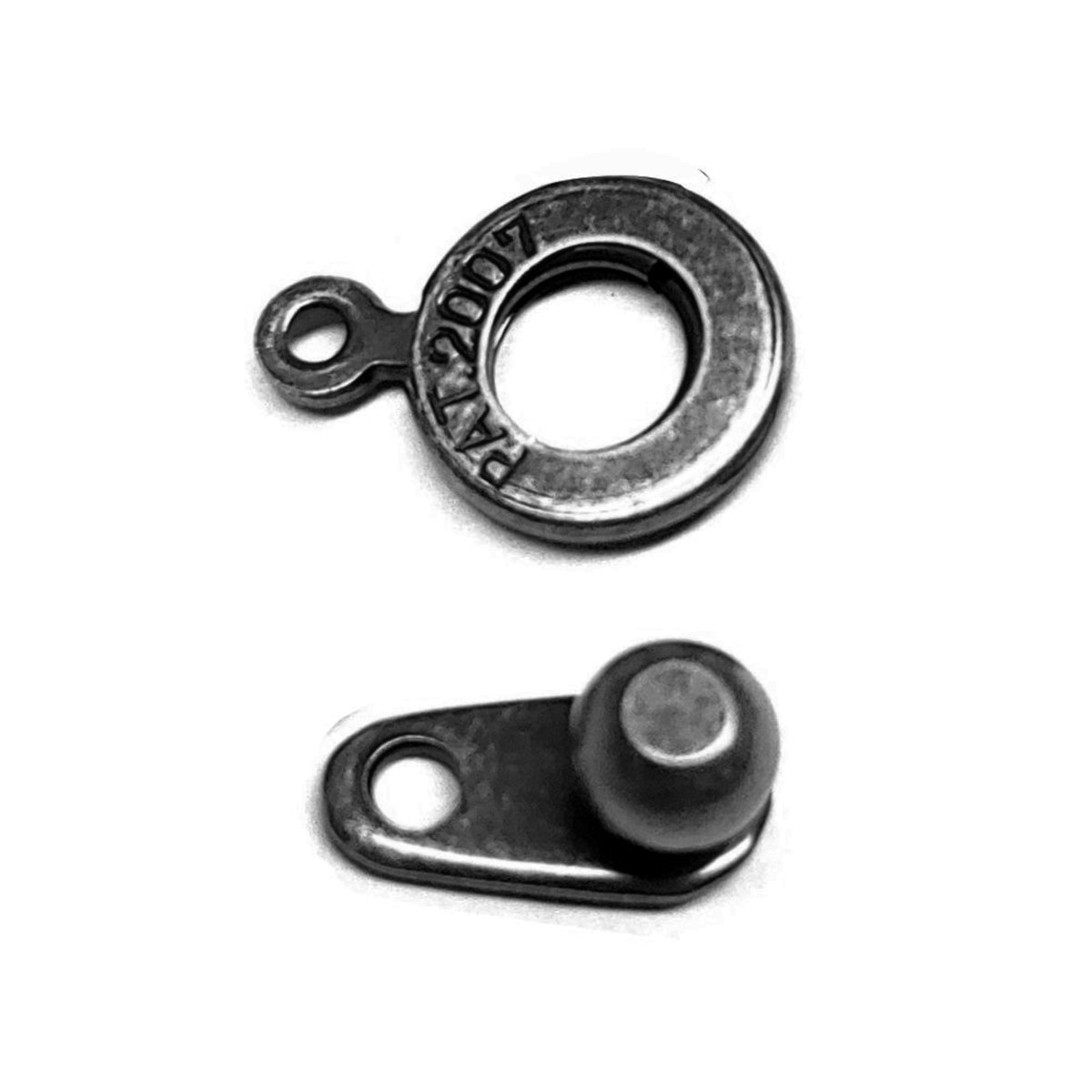 8mm Ball and Socket Clasp, Gunmetal