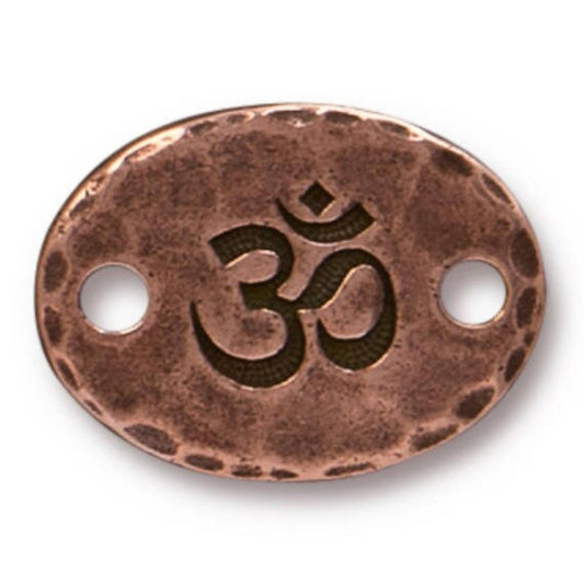 TierraCast Om Link, Antique Copper