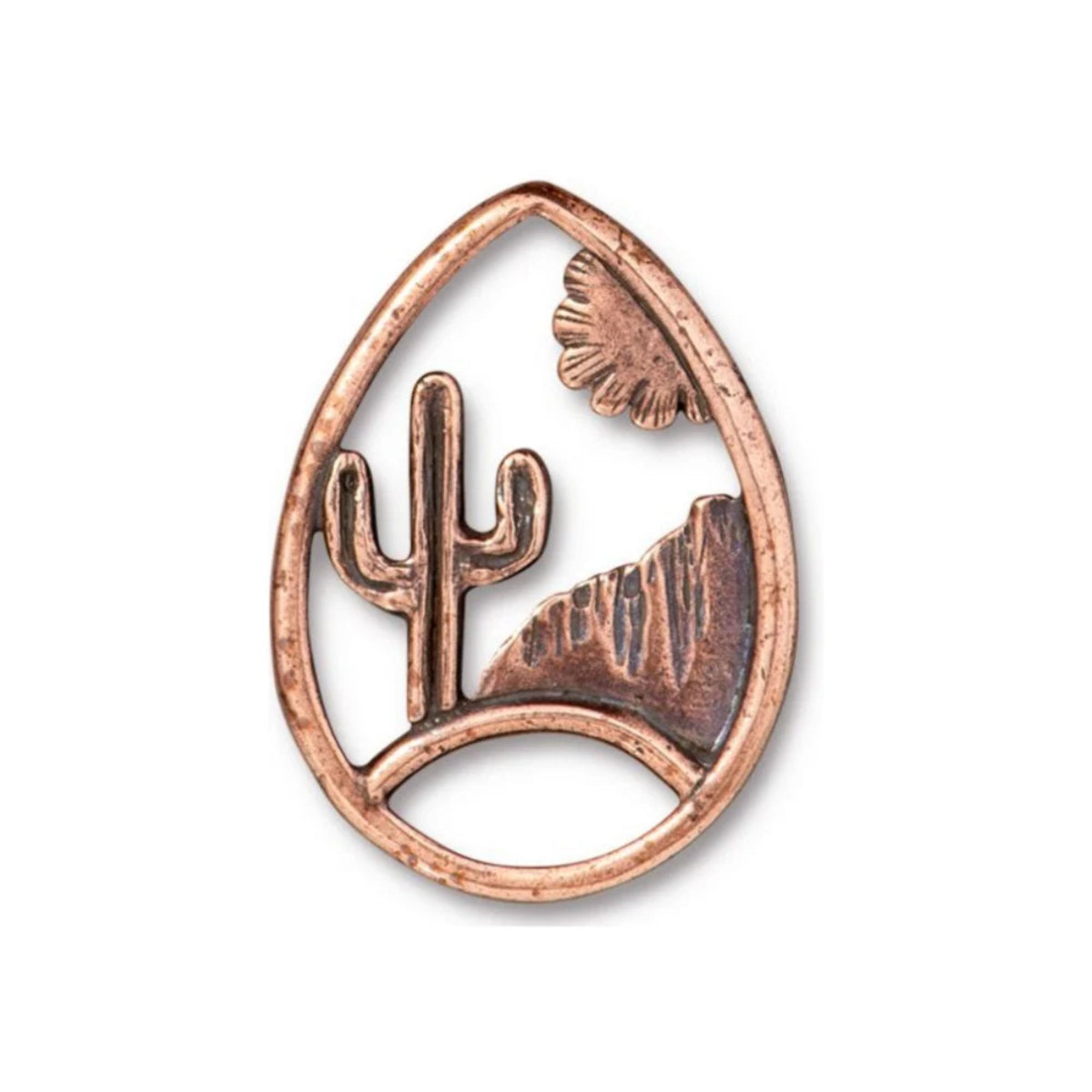 TierraCast Desert Landscape Link, Antique Copper