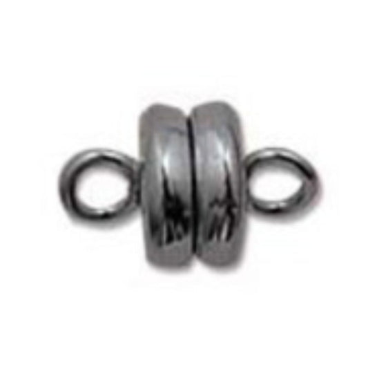 6mm Magnetic Clasp, Black Oxide Plate