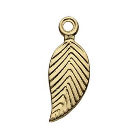 14Kt Gold-filled Leaf Charm
