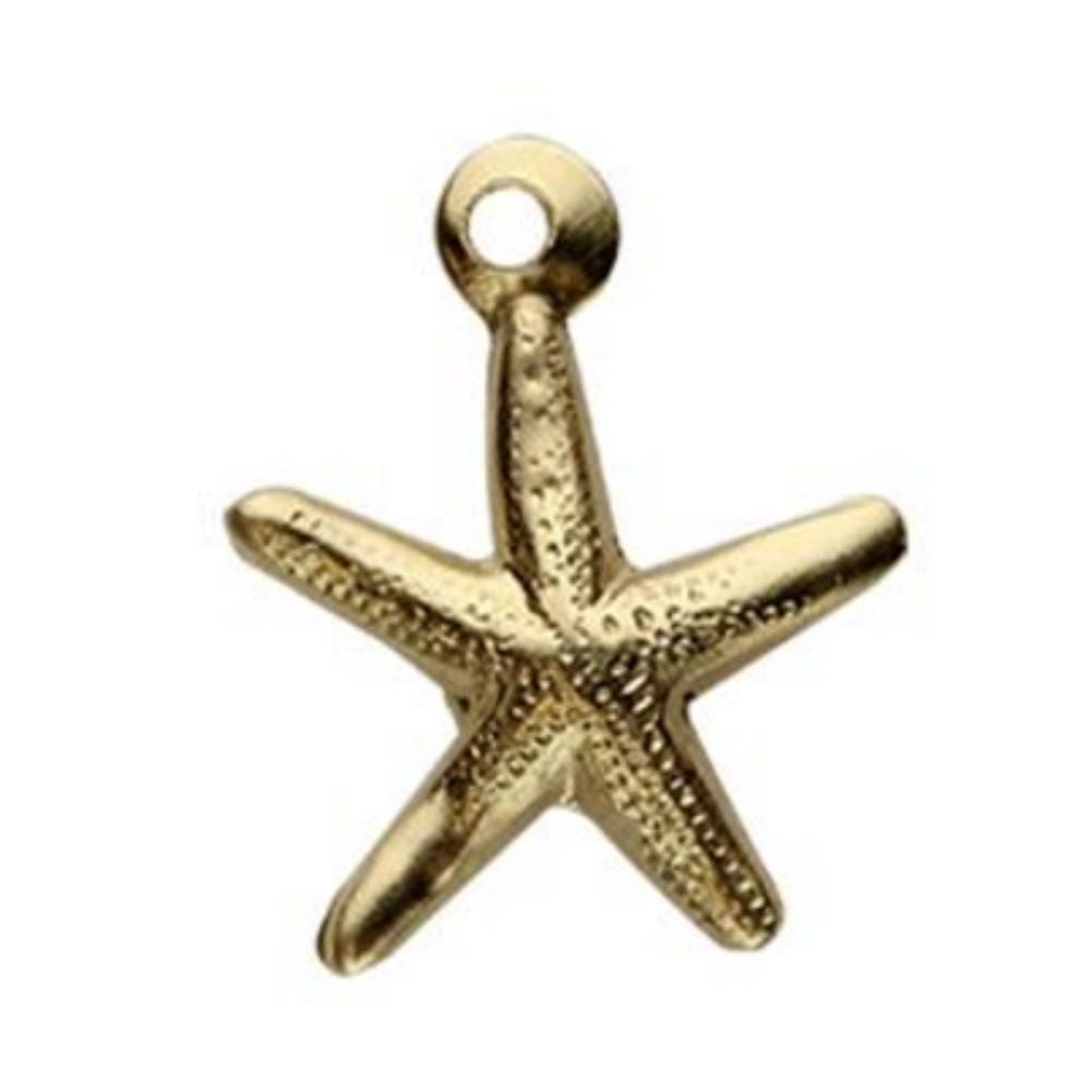 14Kt Gold-filled Starfish Charm