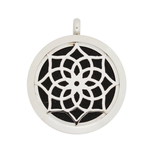30mm Magnetic Stainless Steel Essential Oil Diffuser Locket